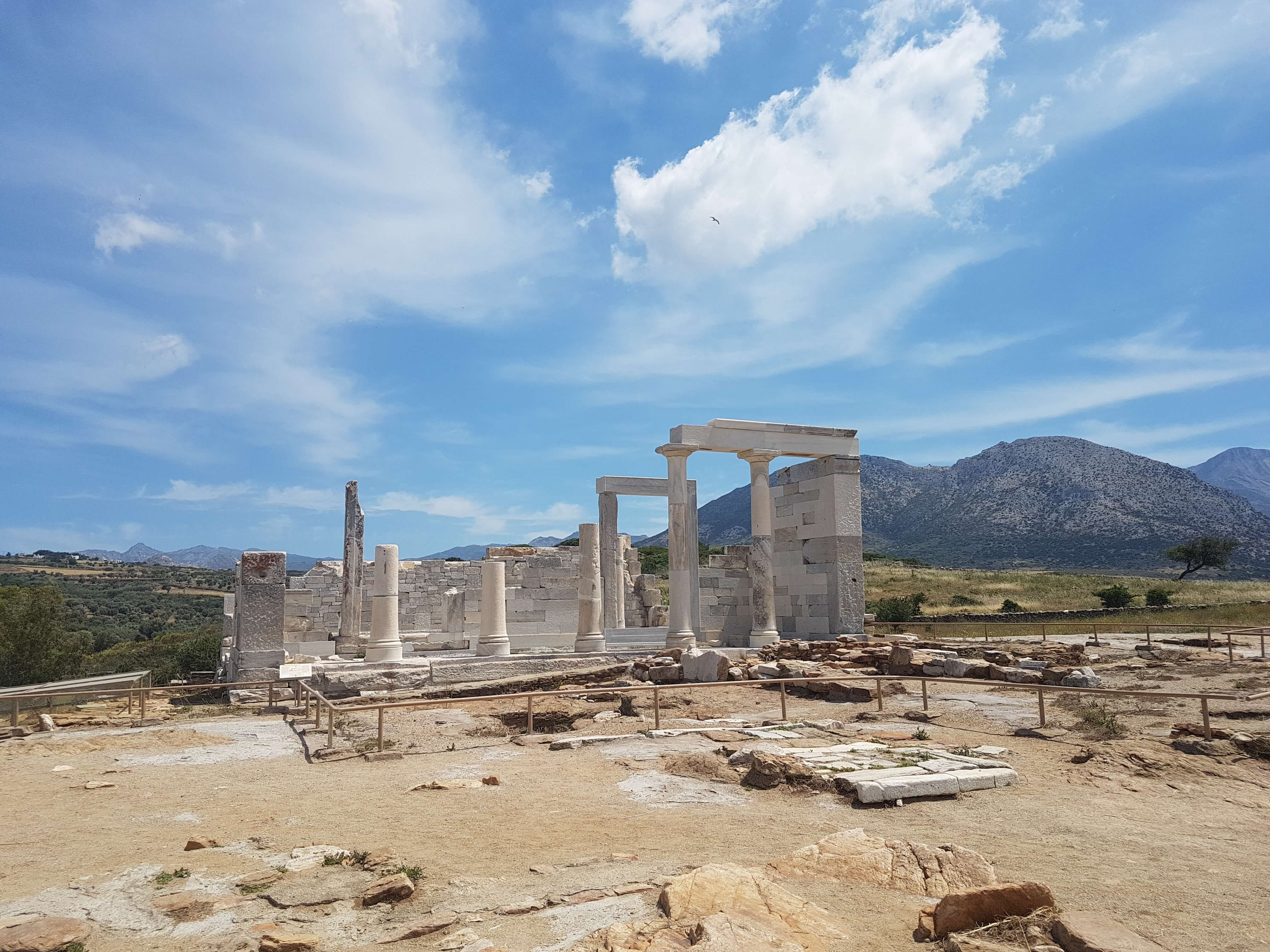 Demeter Temploma Temple de Déméter - abmonaxos